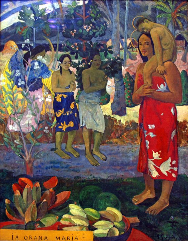 Top Met Paintings After 1860 14 Paul Gauguin Ia Orana Maria